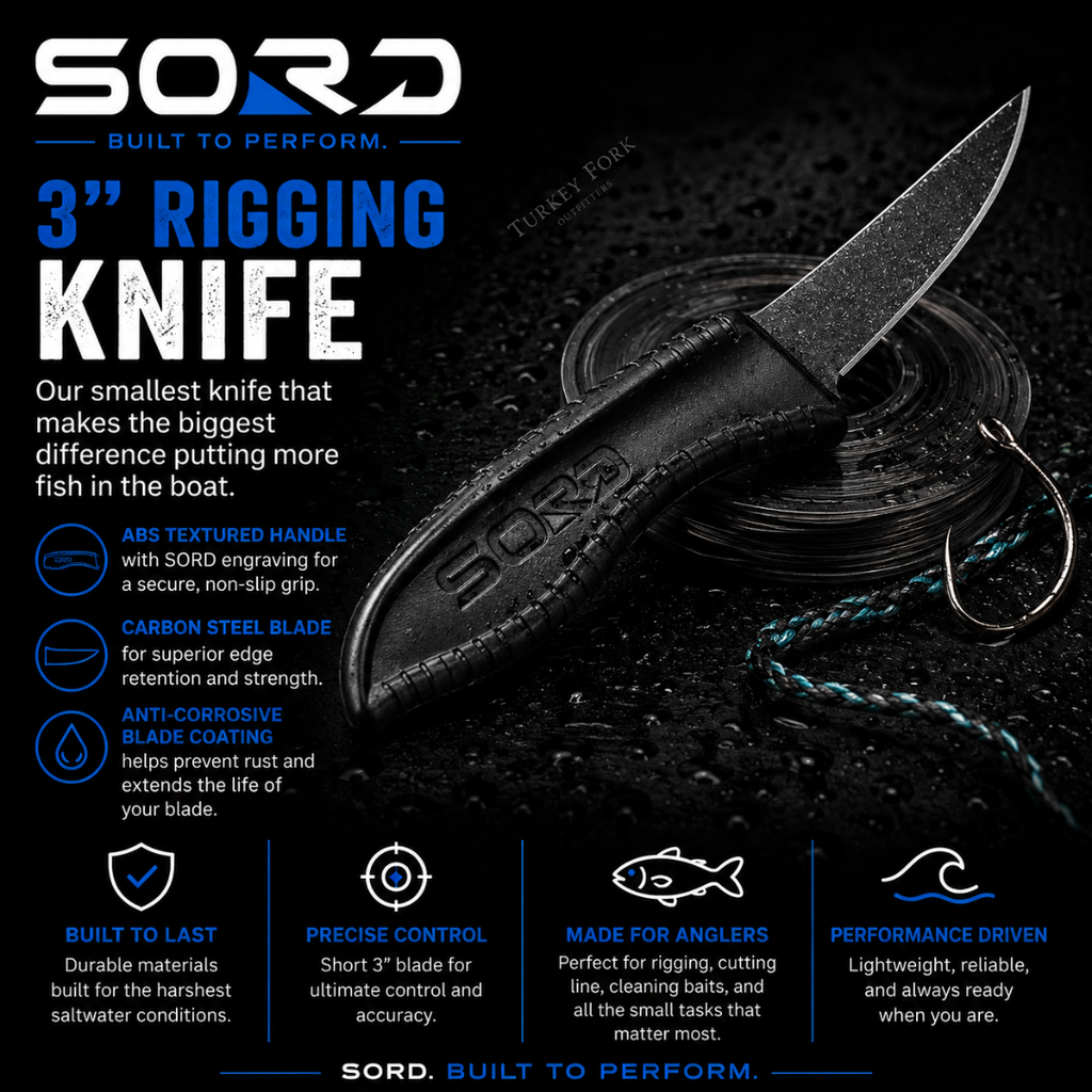 3" RIGGING KNIFE