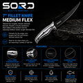 7" FILLET KNIFE - MEDIUM FLEX