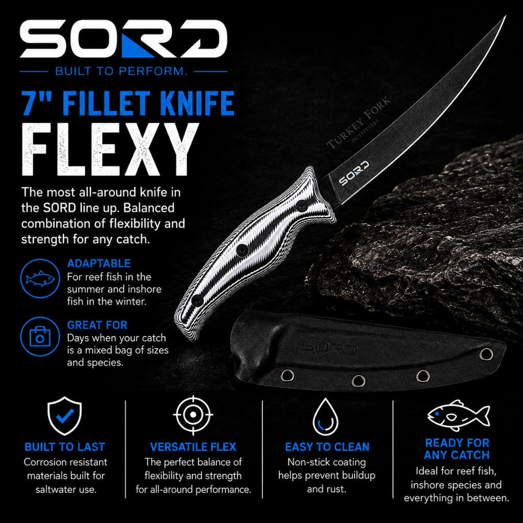 7" FILLET KNIFE - FLEXY