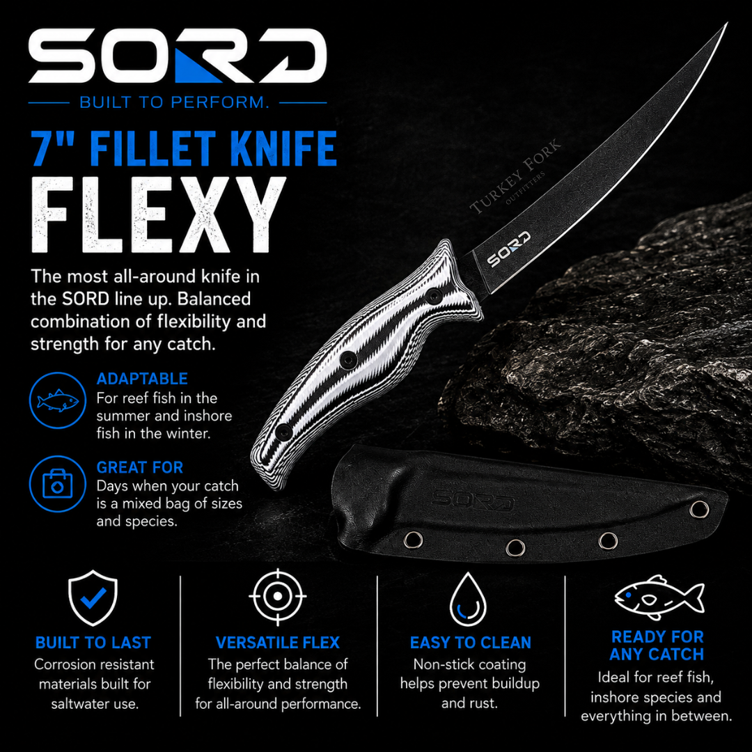 7" FILLET KNIFE - FLEXY