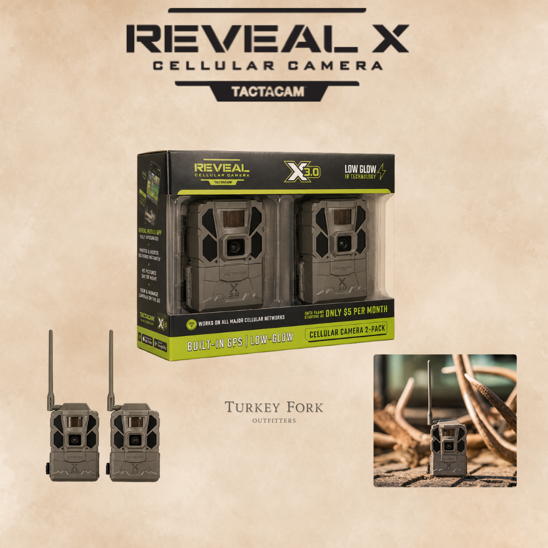 2-PACK - REVEAL X 3.0 CELLULAR TRAIL CAMERA