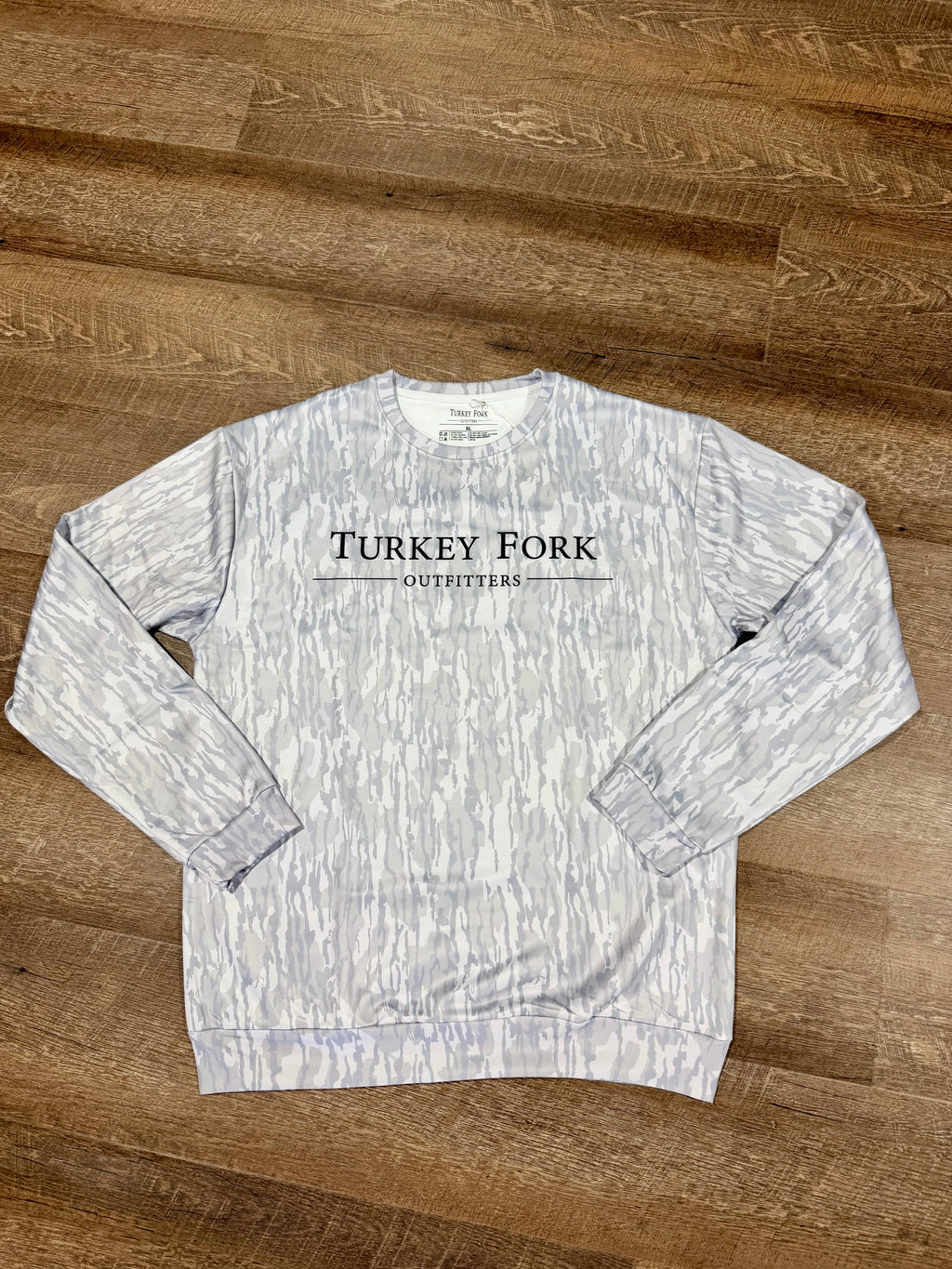 Driftwood Camo Crewneck