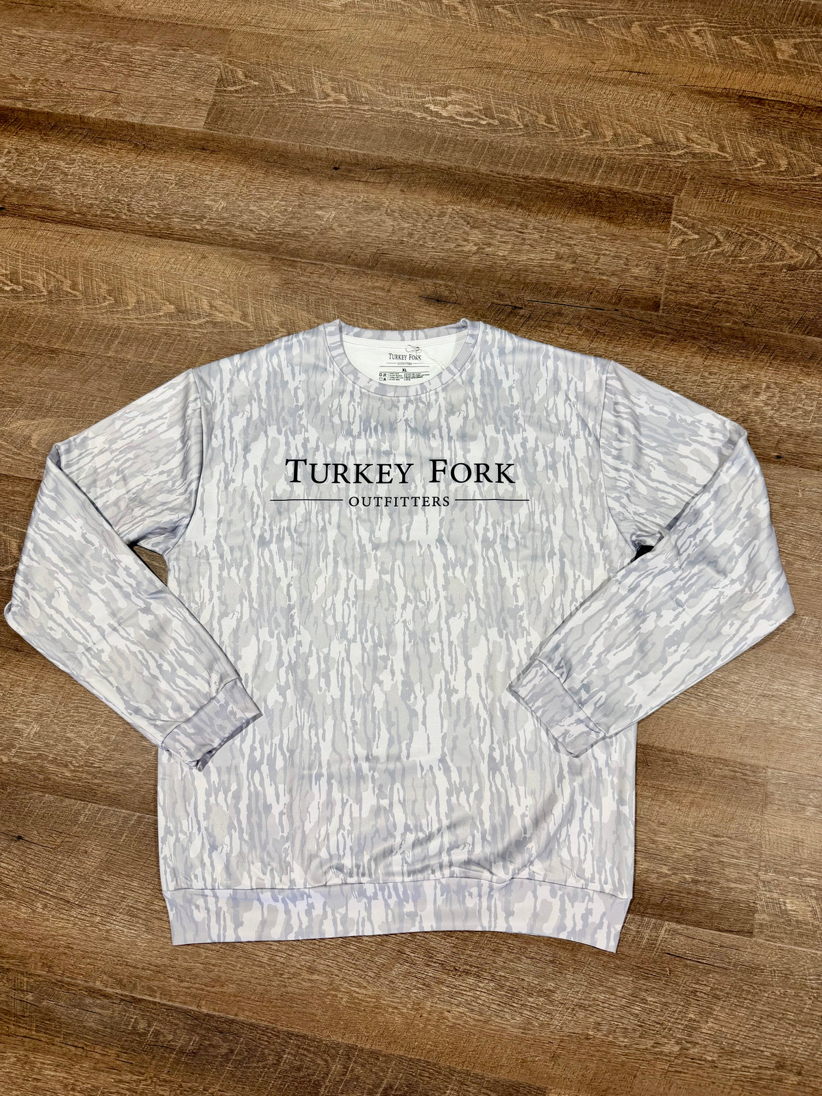 Driftwood Camo Crewneck
