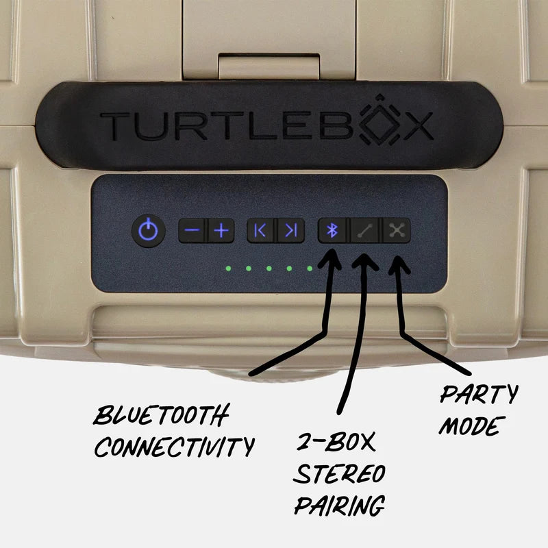 Turtlebox Gen 3 -Tan/Black