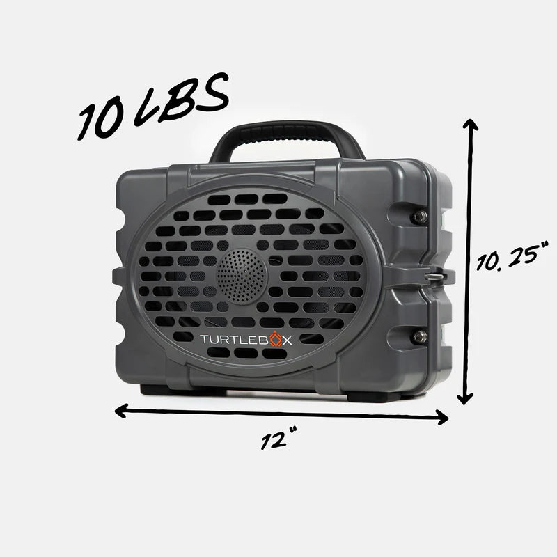 Turtlebox Gen 3 -Gray/Black