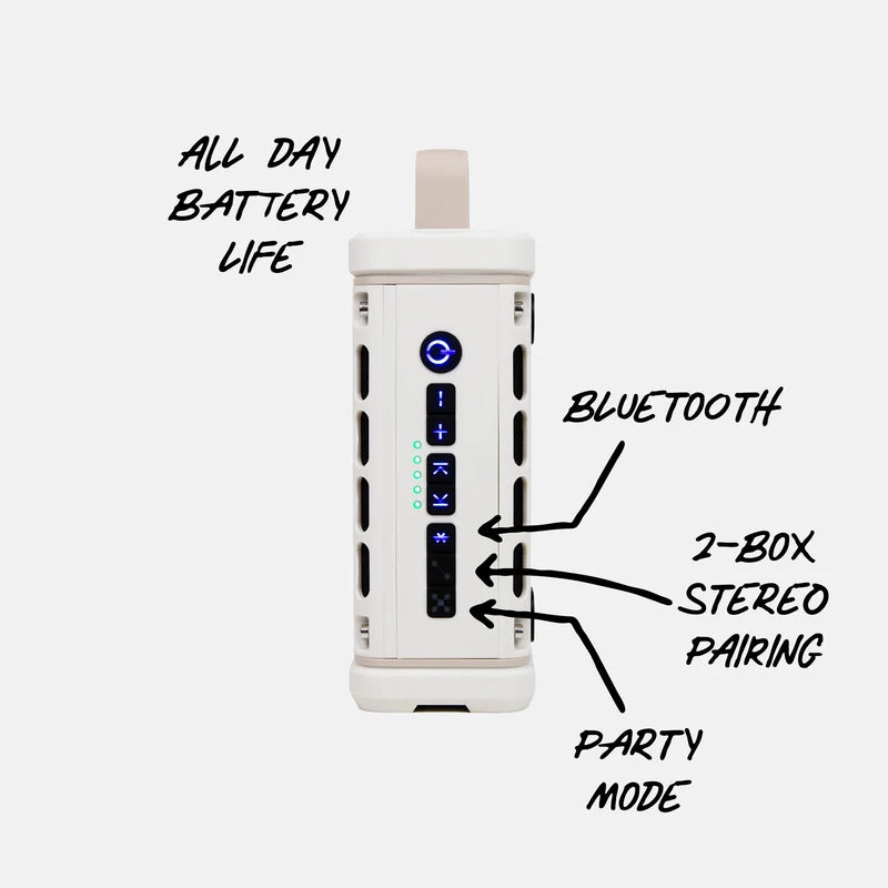 Turtlebox Ranger Speaker -Ivory