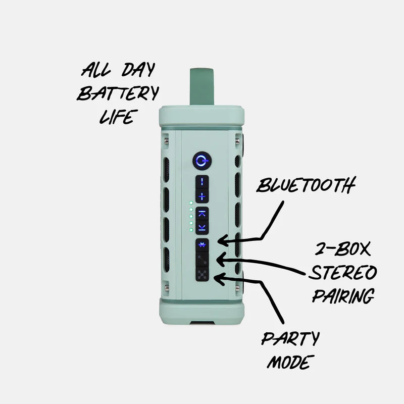 Turtlebox Ranger Speaker- River Rock