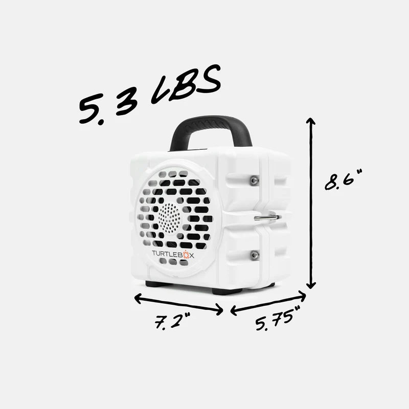 Turtlebox Cub - White