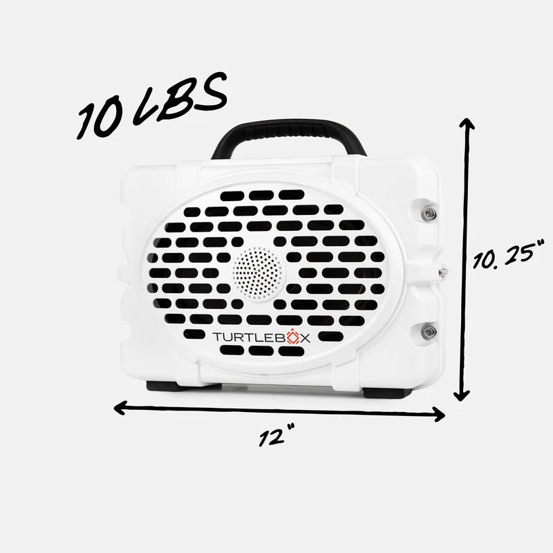 Turtlebox Gen 3 - White/Black