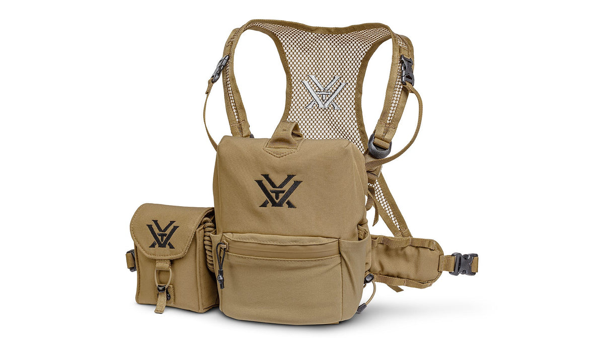 Vortex GlassPak Pro Binocular Harness Small Tan